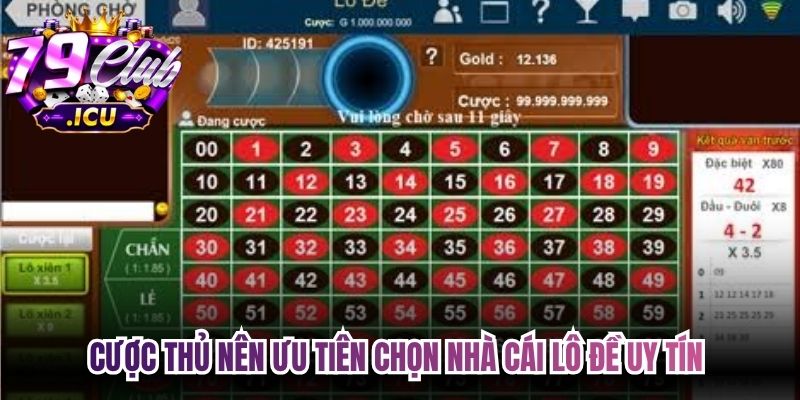 Nhà Cái Lô Đề Uy Tín Hàng Đầu, Chất Lượng Vượt Trội 2 Cược thủ nên ưu tiên chọn nhà cái lô đề uy tín để có trải nghiệm trọn vẹn